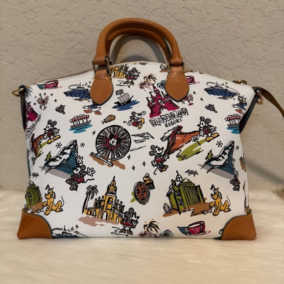 Dooney & Bourke Disneyana Disneyland Crossbody Satchel - Picture 3 of 12